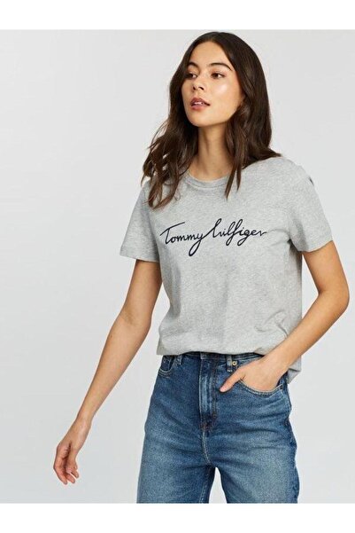 Tommy Hilfiger Harıtage Crew Neck Women's T-shırt