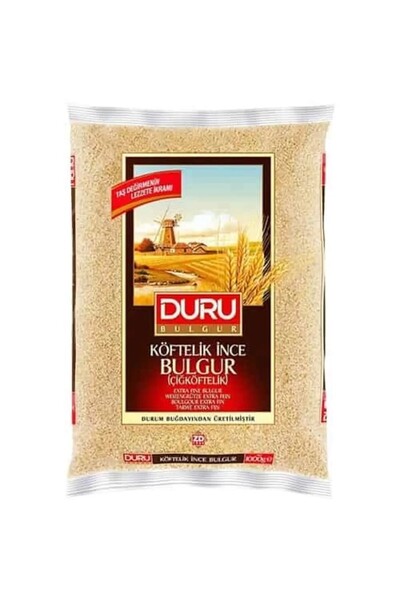 Duru ÇİĞKÖFTELİK BULGUR 1000GR