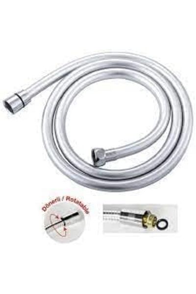 STOREMAX MU-ARTSHOP Γκρι ανοξείδωτος σωλήνας ντους PVC ποιότητας που δεν σπάει και δεν έκρηξη - Υψηλής ποιότητας πολυτελής ντουζιέρα Spir