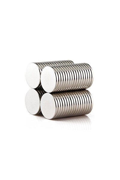 Hdg 20 adet Neodyum Mıknatıs Dekorasyon Magnet Güçlü Çekim 20x1,5mm
