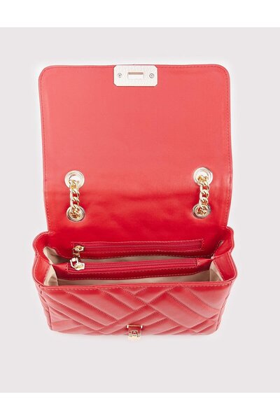 Cabani Κόκκινη γυναικεία τσάντα ώμου