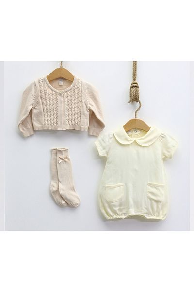 Nipperland Bolero Romper Suit 0-12 Months