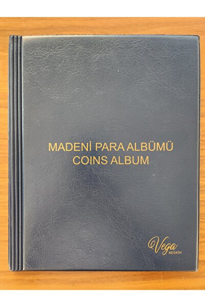 Edi Antik 200 Adet Yerli Madeni Para Albümü Koleksiyon Mavi. Toplam 10 sayfa....