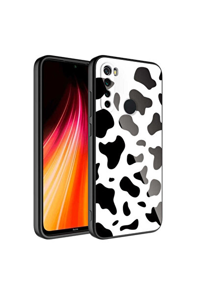 Hatreds Redmi Note 8 Kılıf Desenli İçi Kadife Kamera Korumalı Darbe Emici Sil...