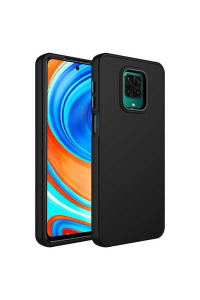 TechTrove حافظة من السيليكون مع إطار معدني وتصميم أزرار متوافقة مع هاتف Redmi...