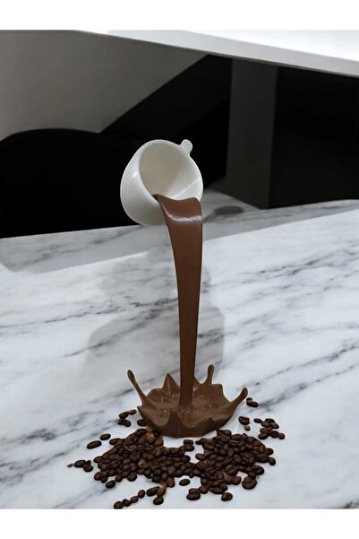 GLOBELUX Dökülen Kahve Kahve Köşesi Süsü,Biblo