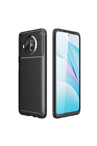 Techaks غطاء حماية سيليكون لهاتف ريدمي نوت 9 برو 5 جي زوري نيغرو - أسود