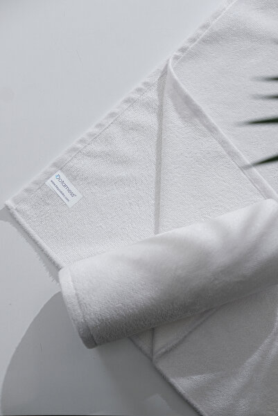 Dotamess Косметичні салони та перукарні Спеціальні надзвичайно м'які 2 білі 50x100 см преміум бавовняні оксамитові рушники