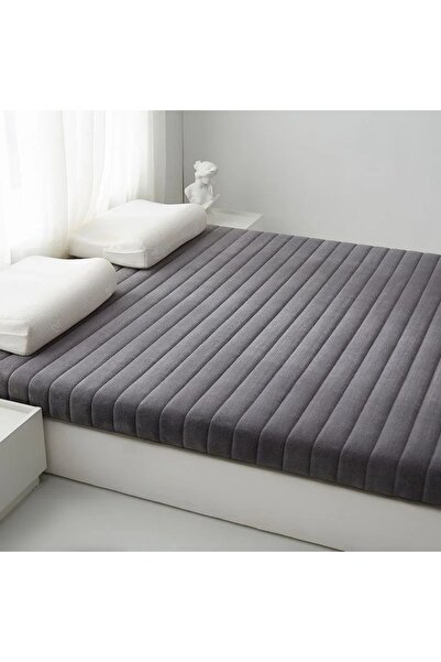 Sefamobilya Yer yatağı sünger yatak Soft antrasit gri welsoft