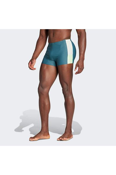 adidas Colorblock 3-Stripes Boxer Swimsuit
