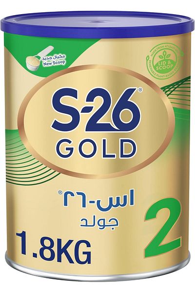 Nestle S-26 Gold Stage 2 Follow on Formula, From 6 to 12 Months, 1.8kg