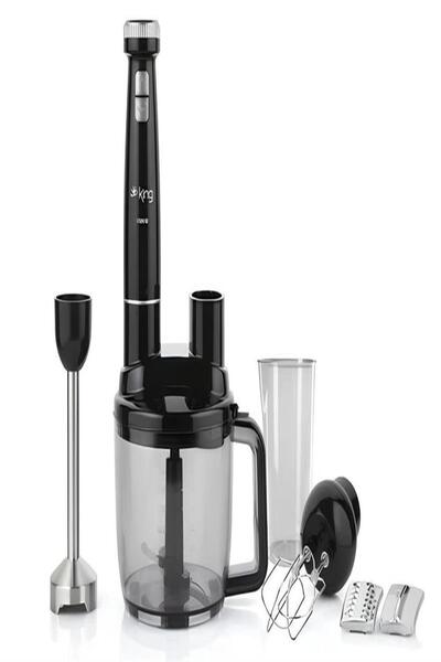 Ürün Evim King Bodıe Komple Blender Set Siyah Gümüş Kkb973