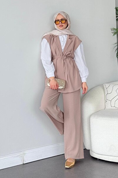 Hazamoda Set de costum Afra bej