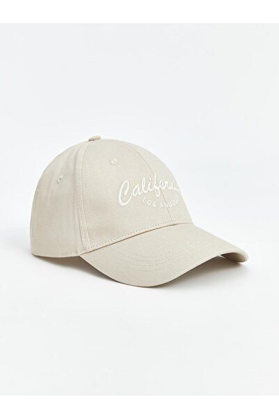 LC Waikiki LCW ACCESSORIES Text Embroidered Women's Cap Hat