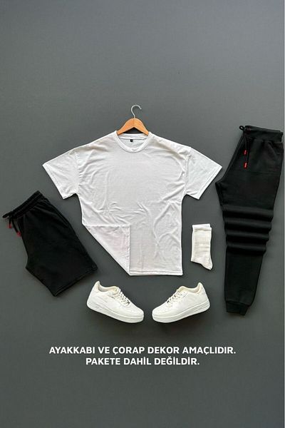 woonkey UNISEX OVERSIZE WOON PRINTED ΧΤΕΝΙΣΜΕΝΟ ΜΠΛΟΥΖΑ ΣΟΡΤΣ ΦΟΡΜΑ 3 ΤΕΜΑΧΙΩΝ