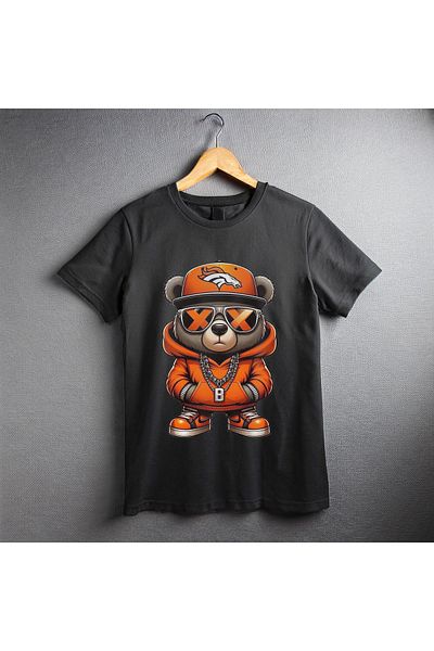 Ozzy Μπλουζάκι Unisex Teddy Bear Pattern 1 Digital Printed Tshirt