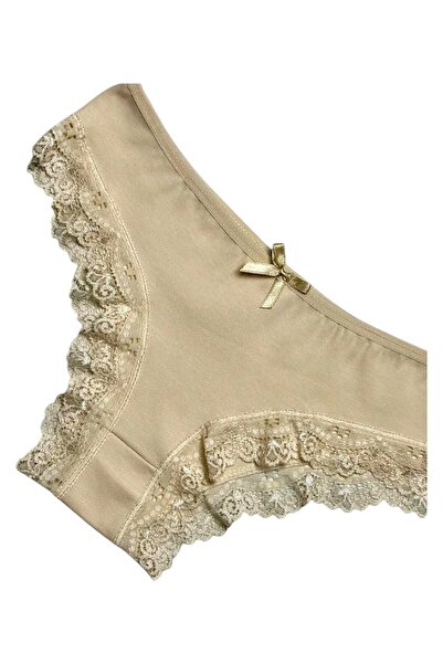 Gizli Butik Γυναικείο εσώρουχο μπικίνι με δαντέλα με λεπτομέρειες 3 τεμαχίων