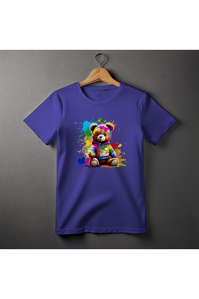 Ozzy Μπλουζάκι Unisex Teddy Bear Pattern 2 Digital Printed
