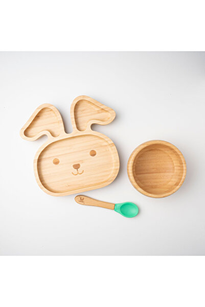 Home Tavşan Bambu Tabak Seti