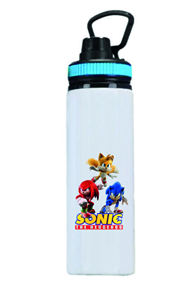 DKDZ SHOP زجاجة مياه معدنية مطبوعة سونيك سعة 850 مل - 004