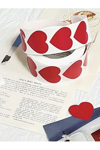 BST Red Heart Sticker (10 Pieces)