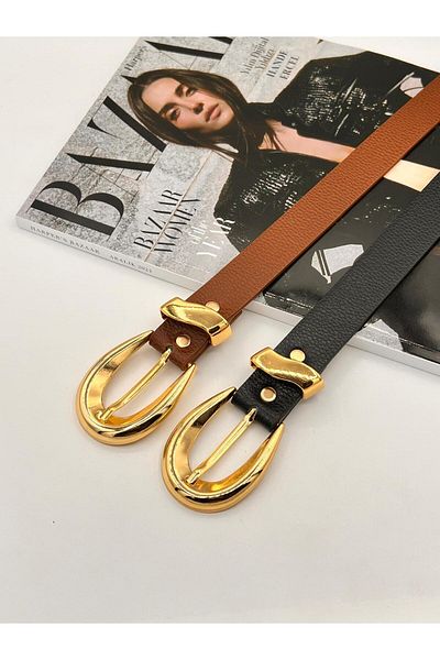 MODAM HİFA 2 bucăți Bridge Gold Femei Curea Pantaloni Curea Rochie Curea Cămașă Curea Jachetă Curea