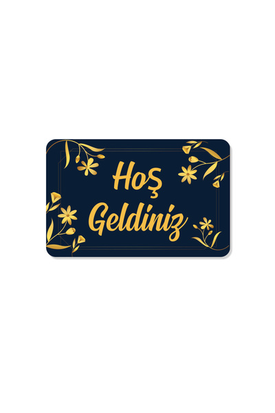 M&H Quality Bine ați venit scris - Covoraș decorativ, lavabil pentru exterior...