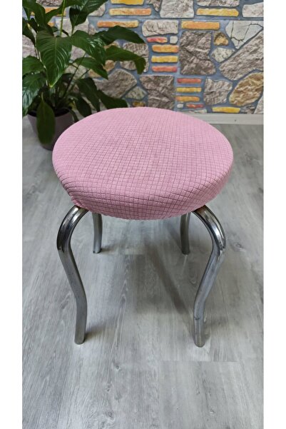 COVER TEKSTİL TABURE KILIFI PITIKARE KUMAŞ 35X35 YAN 6 CM