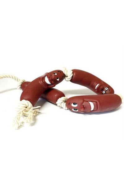 NEZADE STORE Toy Sausage for Dogs
