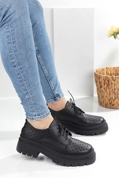 EYLÜLDEN MODA SHOES Pantofi de modă Eylülden Pantofi de damă Corea cu detaliu găuri
