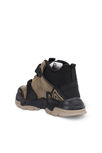 Slazenger VERSION Çocuk Cırt Cırtlı Kahve Bot