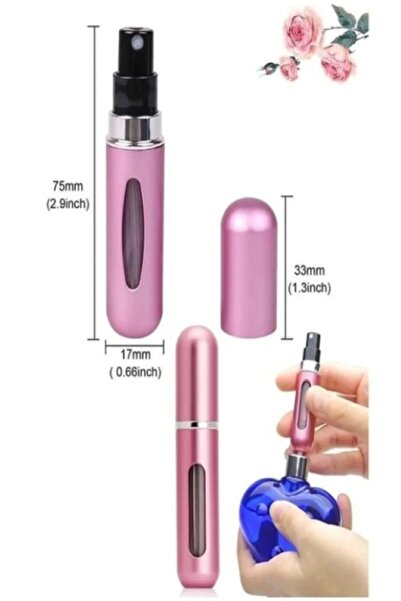 Freecook Doldurulabilir Mini Parfüm Şişesi.