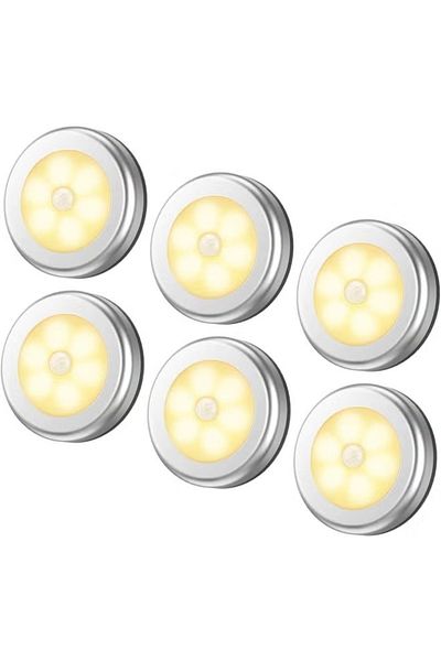 Primo Plus 6-Piece Under Cabinet LED Lights with Sensor Warm White