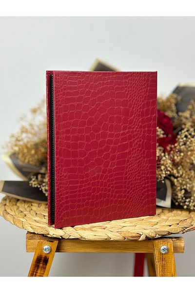 Rabsev 15x21cm Leather Photo Album with 100 Photo Capacity and Luxury Window