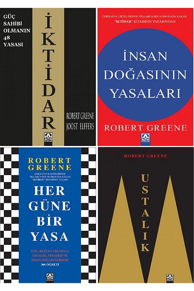 Penguin Books Robert Greene 4 Books Set - a Law of Power, Law of Human Nature, Mastery and Every Day