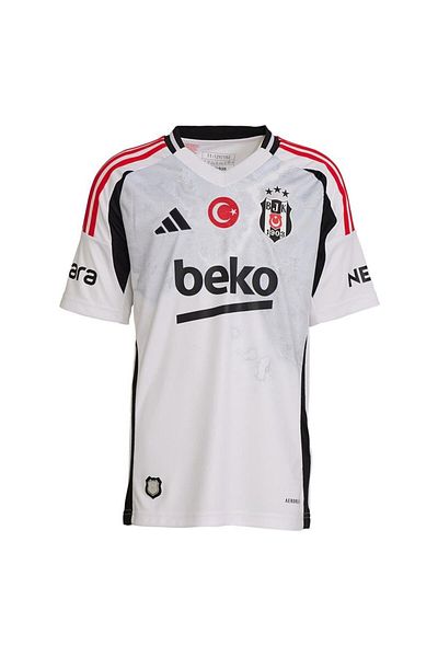 adidas قميص أبيض للأطفال - Bjk 3 Jsy Y It1475