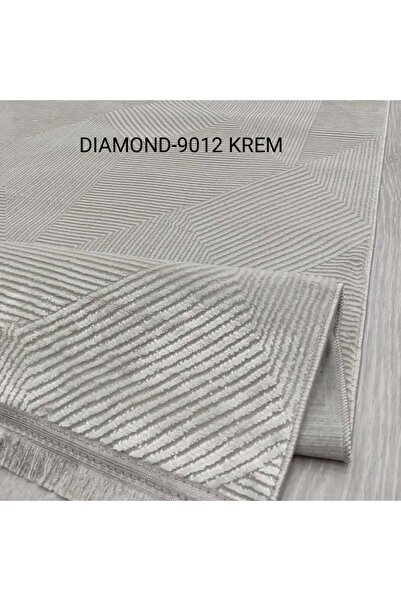 DECOSER HALI Decoser Diamond Koleksiyonu Dokuma Halı DH9012 Krem