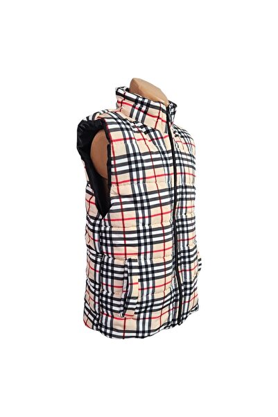 Mnk Baby&Kids Пухен елек без качулка с джобове за момче, модерен, M00708, КАФЯВ