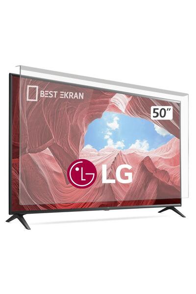 Bestekran Lg 50" Inç 126 Cm Tv Ekran Koruyucu Kırılmaz Koruyucu Oled Qned Nan...
