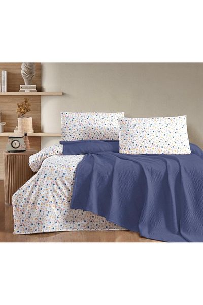 Dantela Set dublu piqué Lara Blue