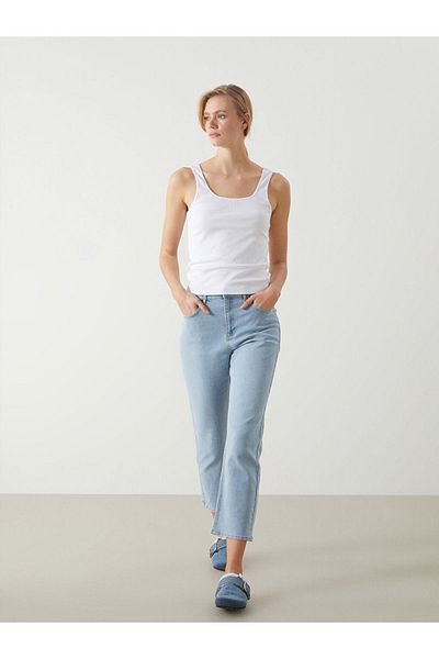 LC Waikiki Pantaloni de damă cu croială dreaptă - S51952Z8