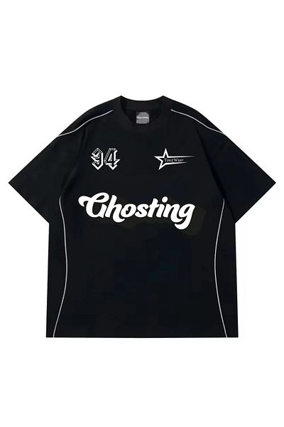 Gofeel Μπλουζάκι Hip-hop Streetwear Ghosting Extra Cash Jersey (Unisex).