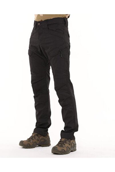 SINGLE SWORD Tactical Outdoor Trousers with Front Pocket Detail