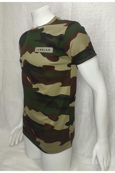 SINGLE SWORD Collarless Short-Sleeved Men's Taxi Jambaar