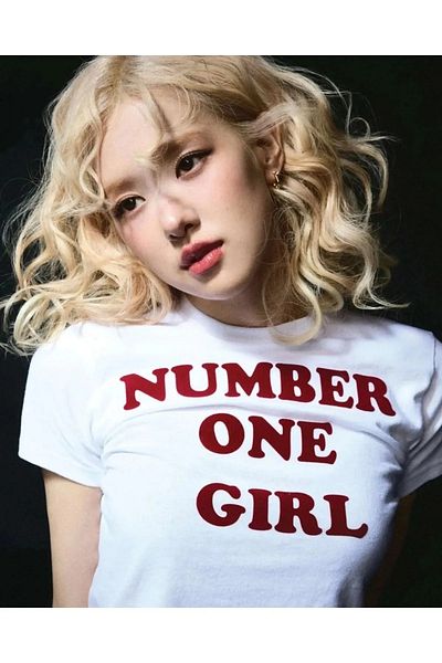 Gofeel Number One Girl Λευκή Ζώνη Μήκος Crop