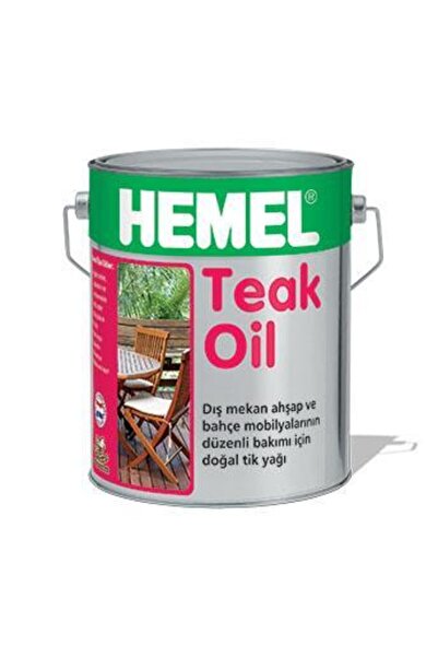 Hemel Teak Oil Şeffaf 5 Lt