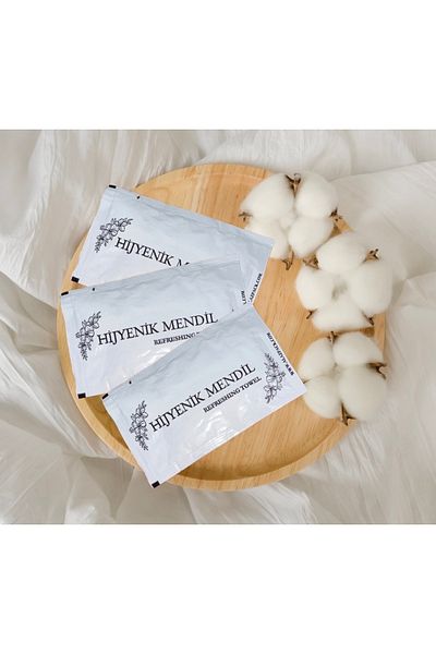 Islakmendilcim Disposable Wet Wipes Printed (Wet Wipes) 500 Pieces