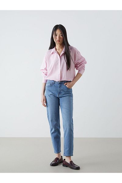 LC Waikiki Pantaloni de damă Mom Fit - S51947Z8