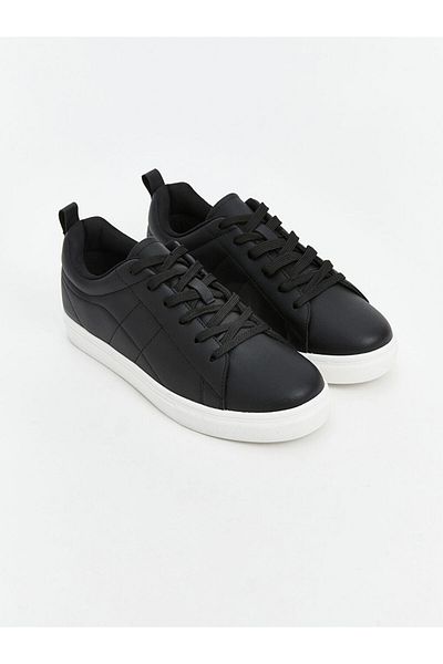LC Waikiki Lcw Steps Men's Black Lace-Up Sneakers