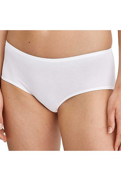 Calida Damen Panty - Essential Cotton, Low Cut, Jersey, einfarbig